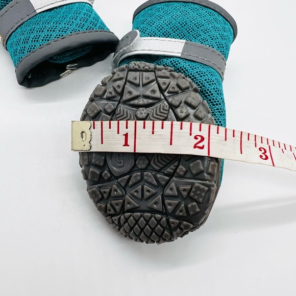 HC Pet Teal and Gray Dog Boots Size 5 NWT - Picture 7 of 9